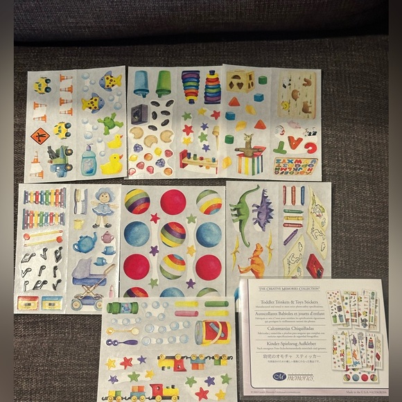 Colorful Kids Sticker Set - Picture 8 of 8